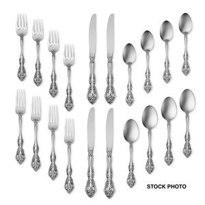 Oneida Distinction Deluxe Stainless 1971-‘85 Michelangelo 20-pc Service For 4